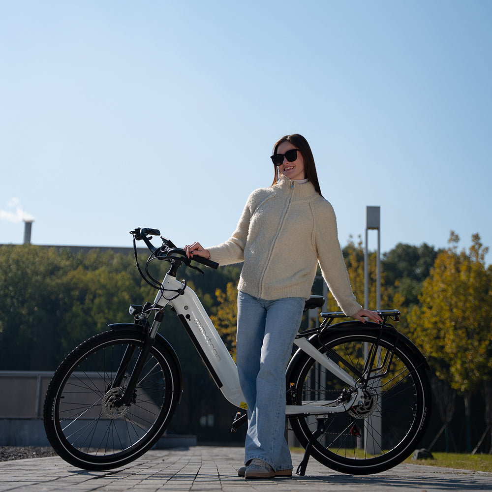 City E-Bike Onesport 28 Zoll-M-05-weiß