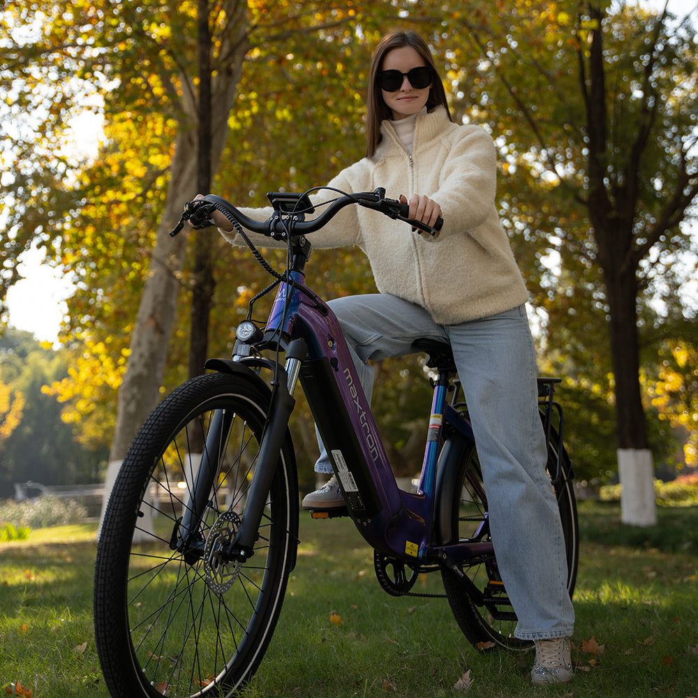 Cityrad OT05 E-Bike Damen Herren 28 Zoll | 120 km, 655 Wh, 7-Gang Shimano