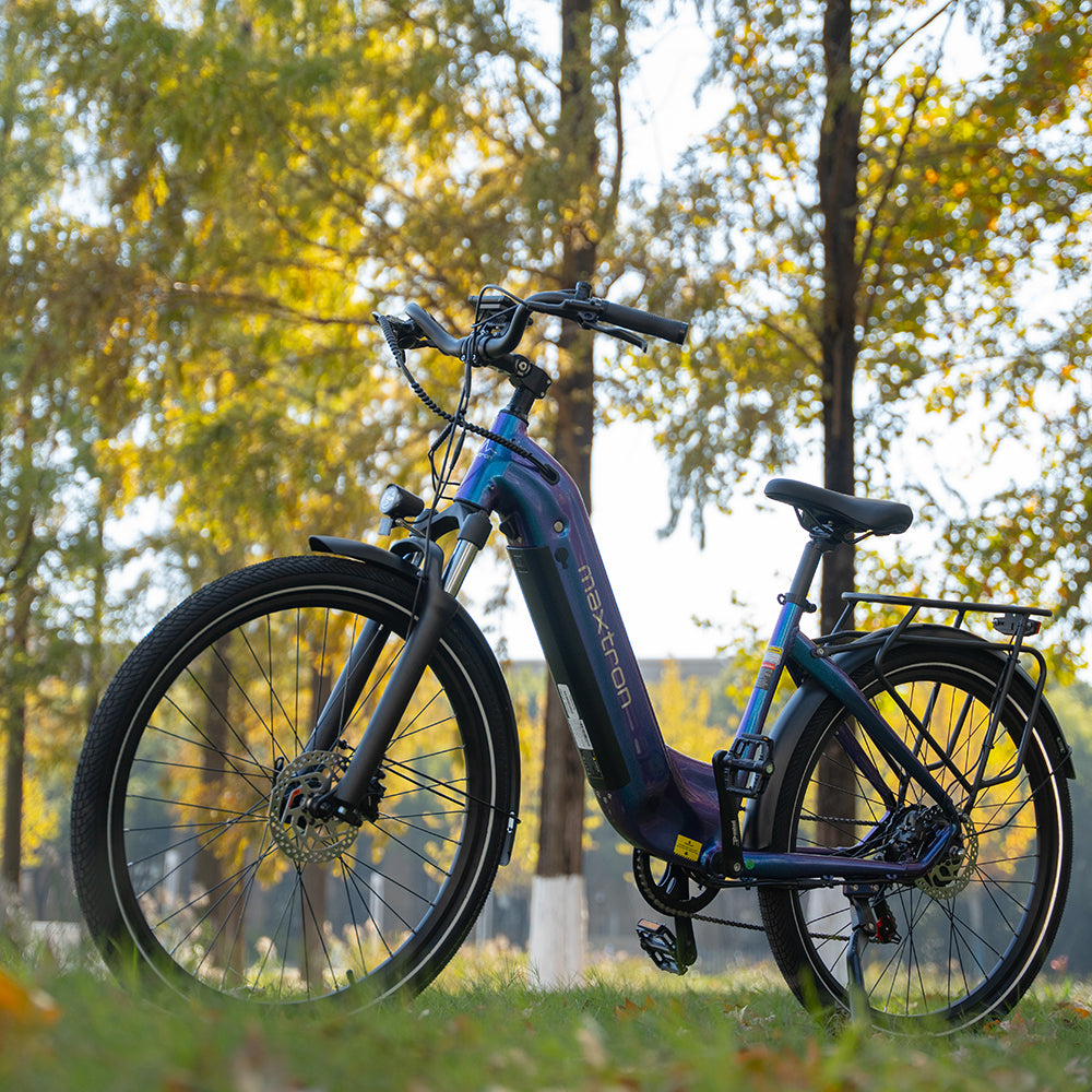 Cityrad OT05 E-Bike Damen Herren 28 Zoll | 120 km, 655 Wh, 7-Gang Shimano